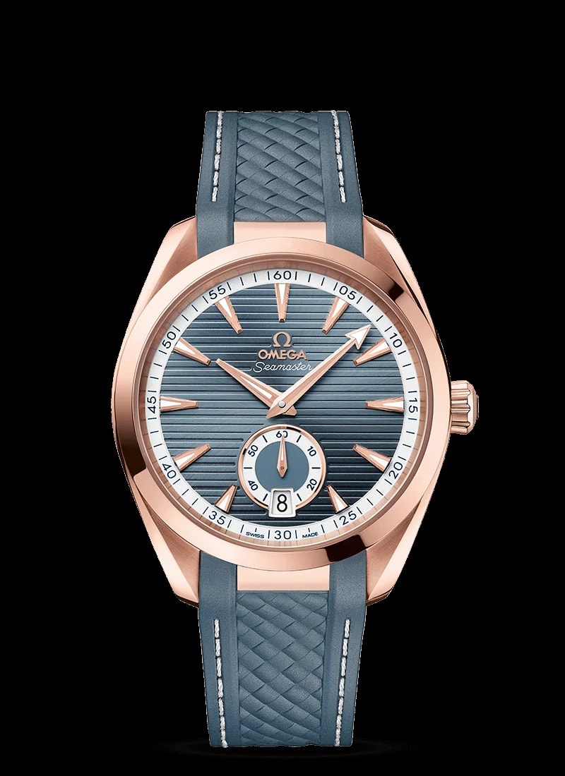 Worldofluxuryus — Omega Seamaster Aqua Terra Co-Axial Master Chronometer 18K Sedna™ Gold — Watch — resale