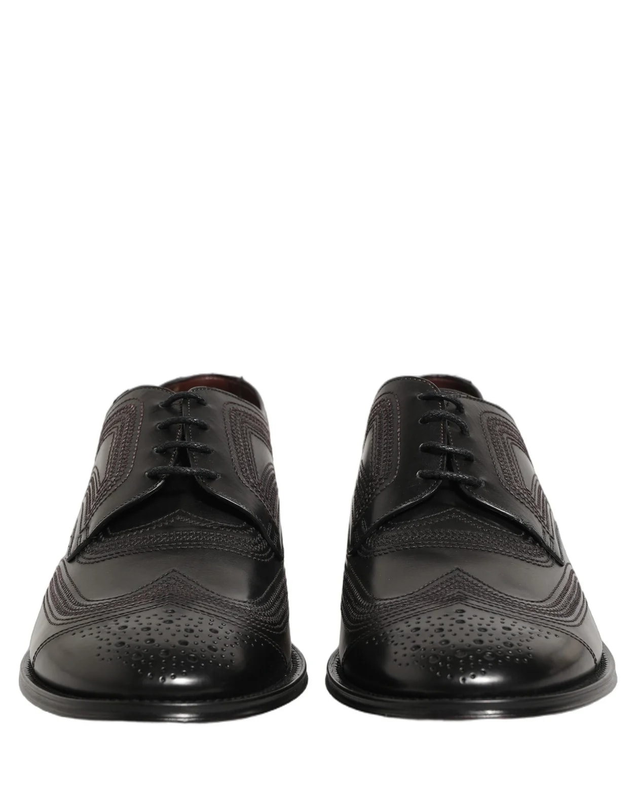 Dolce & Gabbana Embroidered Derby Dress Shoes 2
