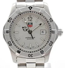Tag Heuer — TAG Heuer 2000 Professional WK1312-0 Silver Quartz Diver — Watch — resale