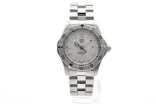 TAG Heuer 2000 Professional WK1312-0 Silver Quartz Diver 4
