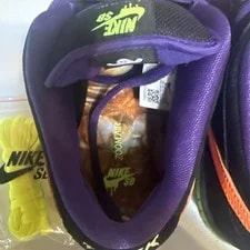 👀 Nike SB Dunk Low Night of Mischief Halloween 2019 Size 10.5 BQ6817-006 4