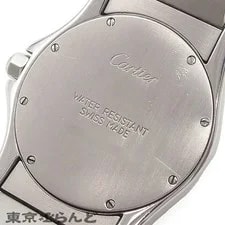 Cartier Santos Ronde MM Cougar W20027K1 Stainless Steel Quartz Japan A0617 3