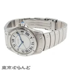 Cartier Santos Ronde MM Cougar W20027K1 Stainless Steel Quartz Japan A0617 4