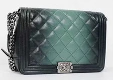 Chanel — Authentic Chanel Boy Flap Ruthenium — Handbag — resale