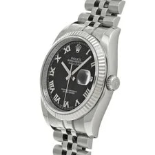 Rolex Datejust 116234 Black Case Size 36 X 36 Mm 2
