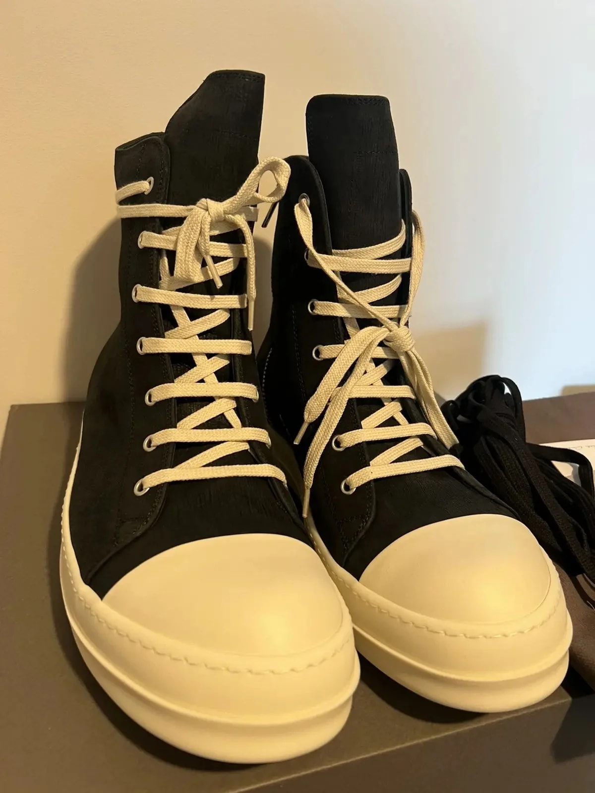 Rick Owens — Rick Owens Hollywood Ramones High — Sneaker — resale