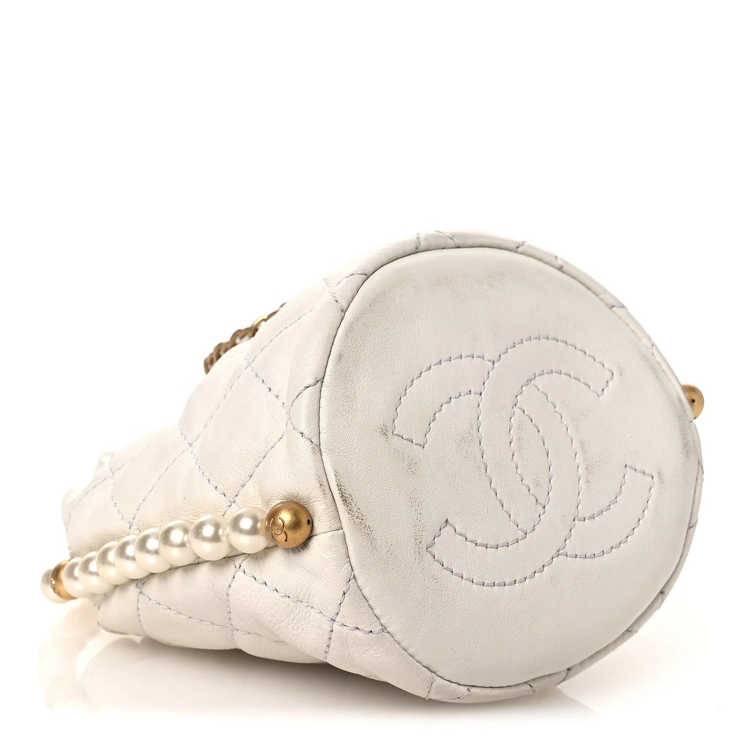 About Pearls Drawstring Bucket 4