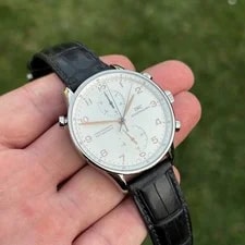 IWC Portugieser Chronograph 41mm Rattrapante 3712 Manual Winding 2