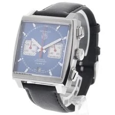 Tag Heuer — TAG Heuer Monaco CAW2111-0 39mm SS Blue #C12296 — Watch — resale