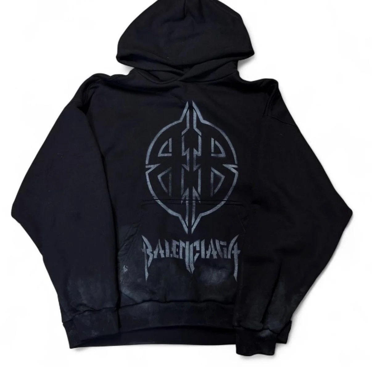 Balenciaga — Balenciaga Metal BB Stencil Hoodie — streetwear — resale