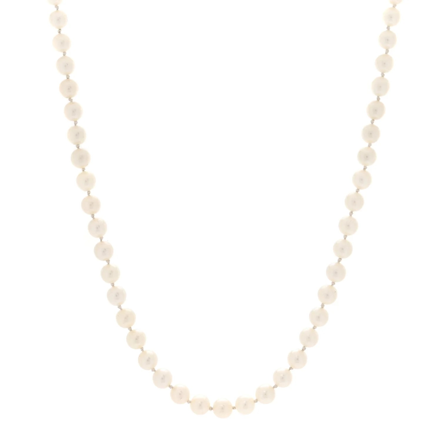 Mikimoto — Akoya Cultured 5-5.5mm Strand 17.5" — Jewelry — resale