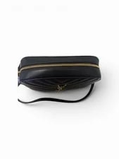 Saint Laurent Lou Crossbody Chevron Quilted Dust 3