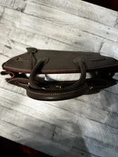 Hermès Pebbled Satchel Top Handle Turn Lock W/ Lock & Clochette 3