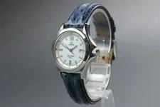 Omega Seamaster 120m 596.1501 Cal.1424 Date White Quartz From Japan 3
