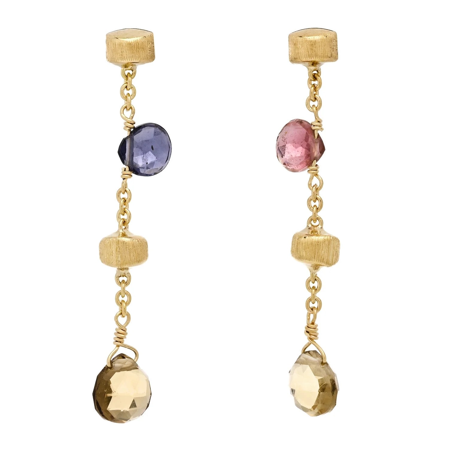 Marco Bicego — 18K Yellow Gold Gem Paradise Drop — Jewelry — resale
