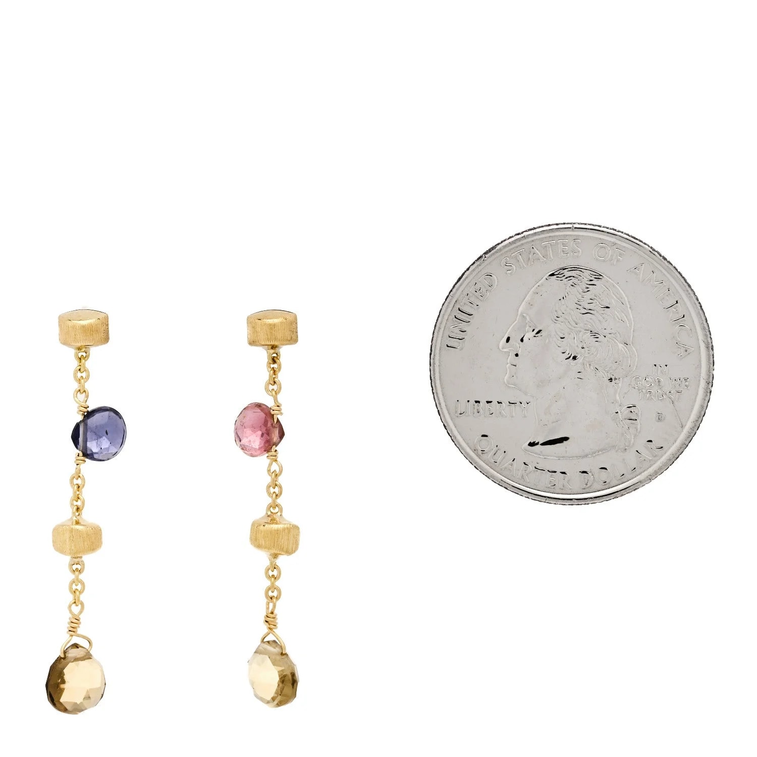18K Yellow Gold Gem Paradise Drop 2