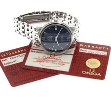 Omega — Omega DE Ville Prestige 424.10.37.20.03.001 37mm SS Navy #C7834 — Watch — resale