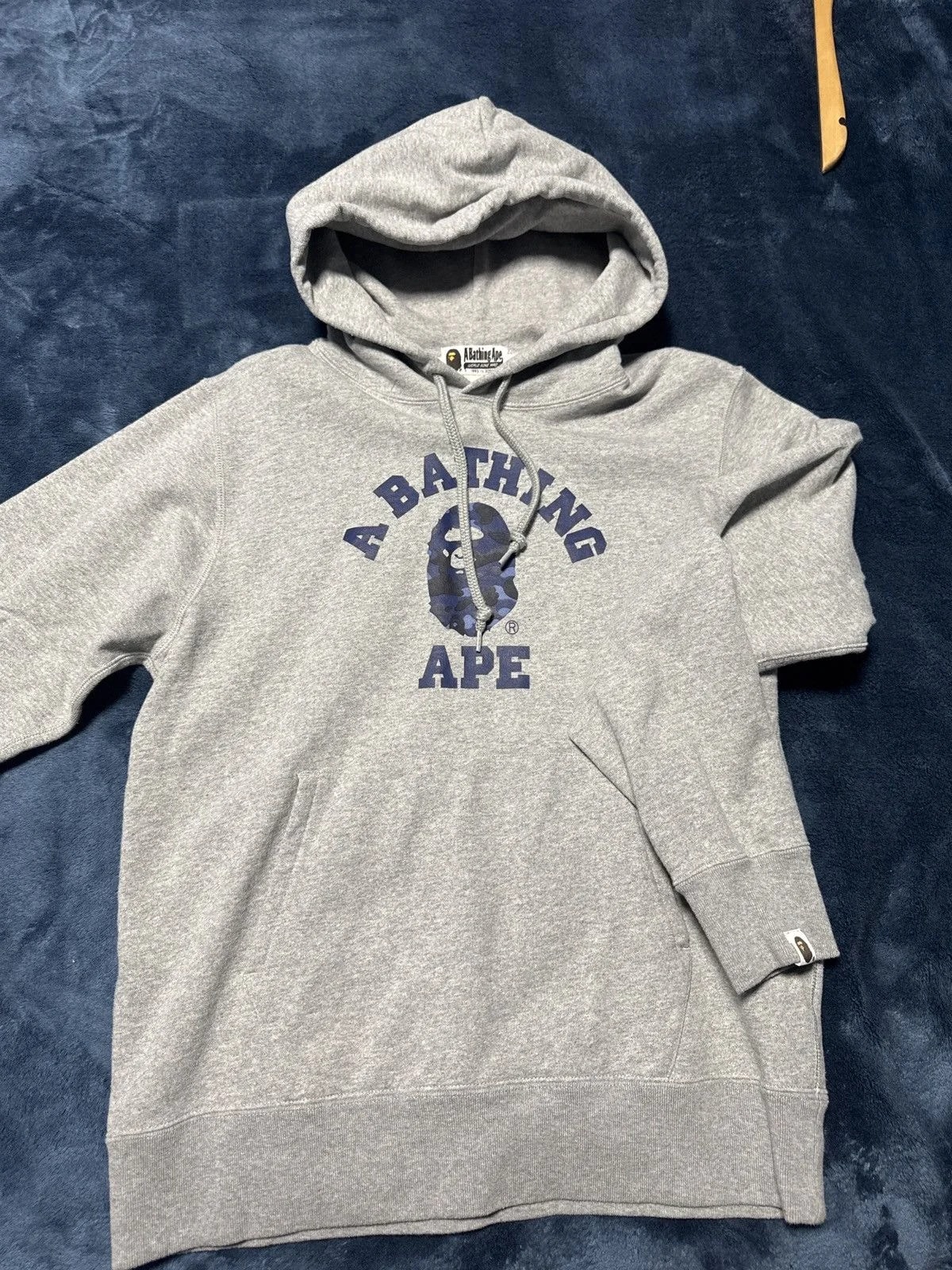 BAPE — Bape Camo College Hoodie — streetwear — resale
