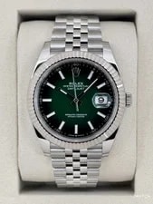 Rolex — NEW 2026 Rolex Datejust 41mm 126300 Stainless Steel Jubilee Green Ombre Dial — Watch — resale