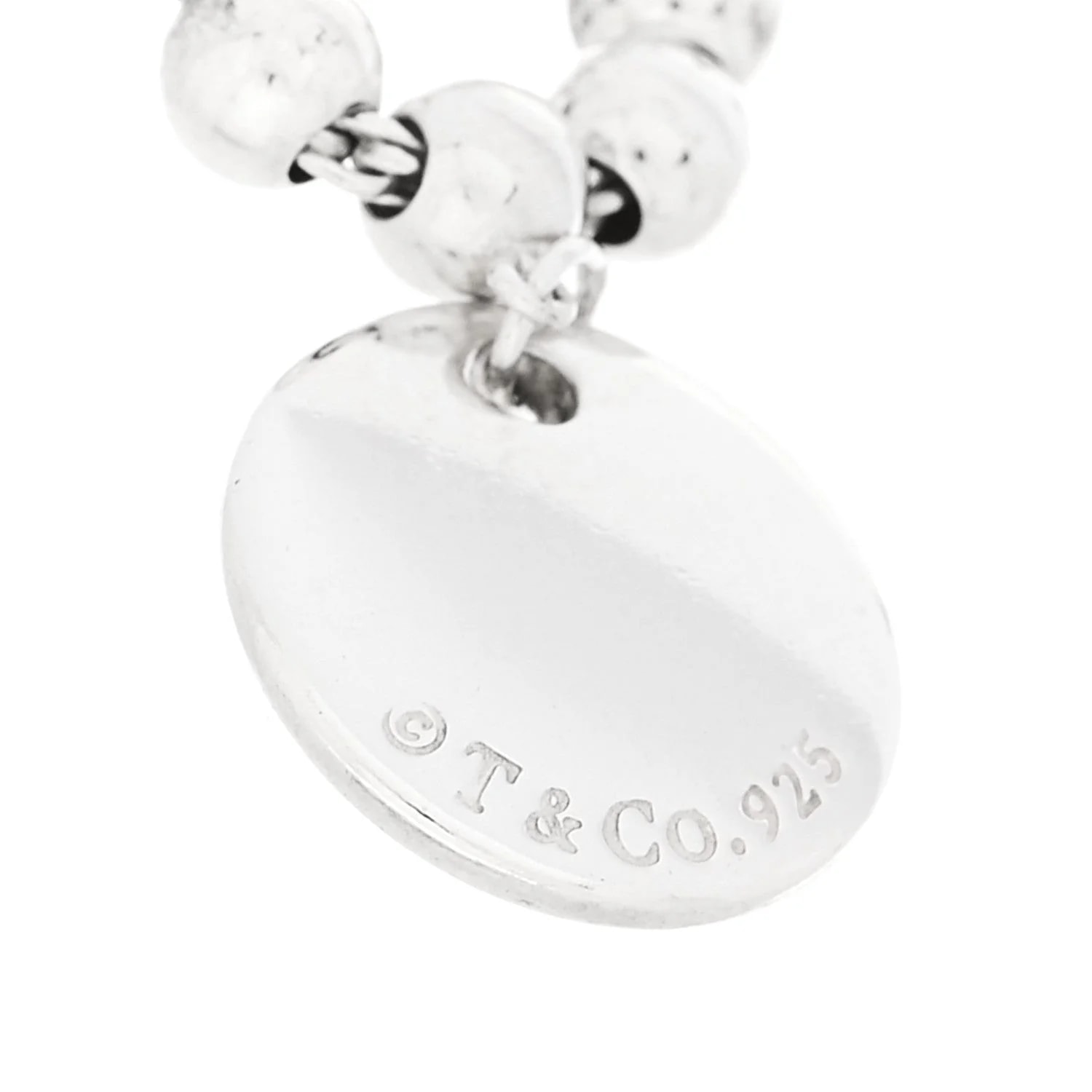 4mm I Love You Round Tag Bead 4