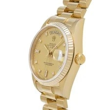 Rolex Day-Date 18038A 36mm Yellow Gold Champagne #WW426 2