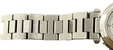 Cartier Pasha C W31015M7 2324 White 35mm Automatic Excellent A6580 3