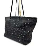 Fendi Rhinestone Top Handle Auth 4