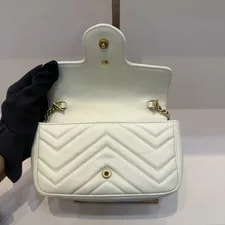 Gucci GG Marmont Mini With Lobster Clip（16.5*10*4.5）cm 3