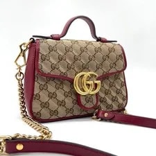 Gucci — Gucci Marmont GG 2-Way Chain Japan 0714620 — Handbag — resale