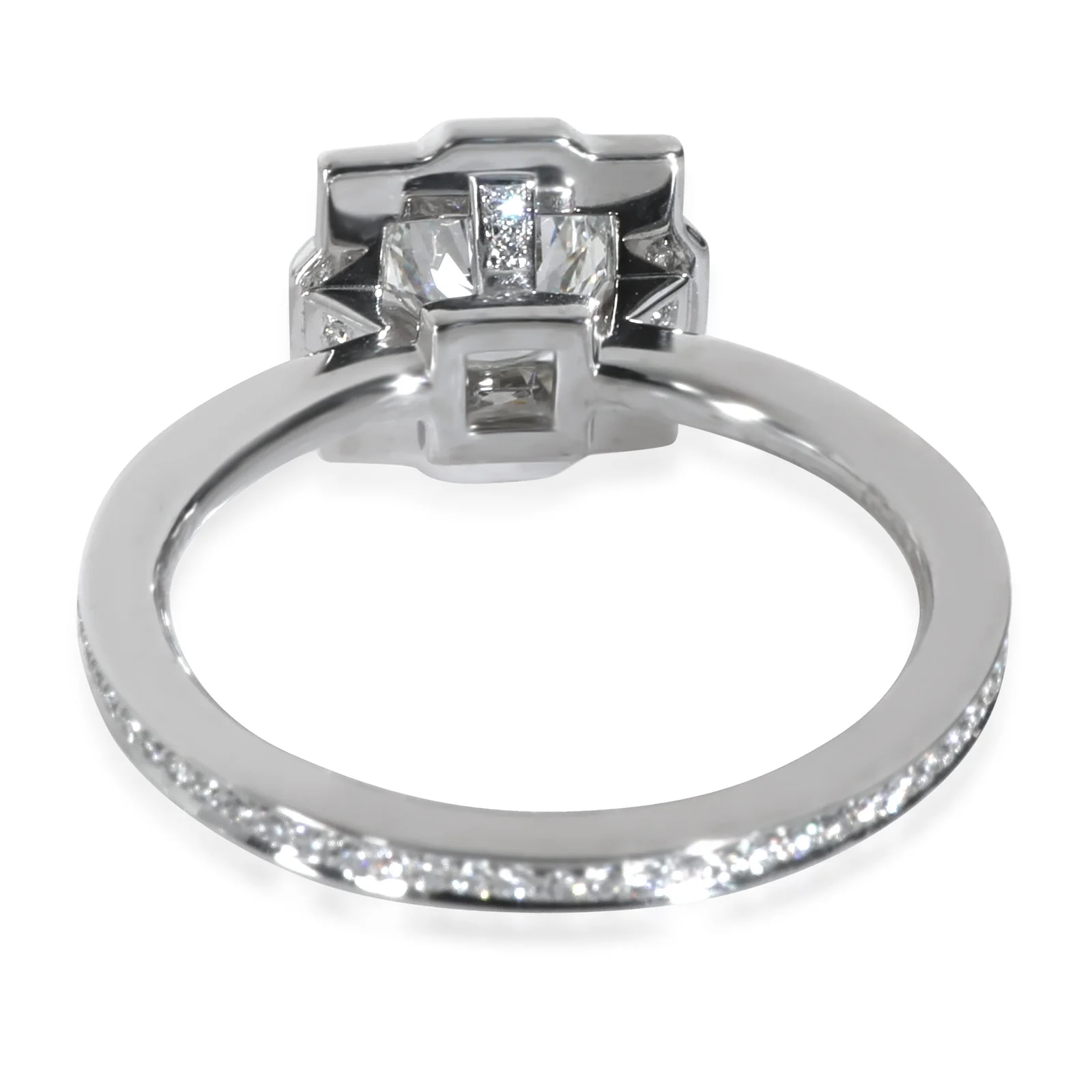 Harry Winston 0.55 Ct Diamond Belle Engagement Ring 950 2