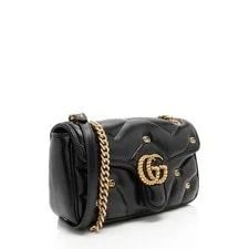 Gucci Matelasse GG Marmont GG Studded Small Flap 2