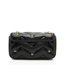 Gucci Matelasse GG Marmont GG Studded Small Flap 3