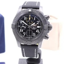 Breitling Avenger Night Mission Chrono Nr New Strap Warranty Aug 2027 3