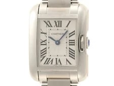 Cartier — Cartier Tank Anglaise SM W5310022 Stainless Steel 22.7mm Silver Dial #DW1126 — Watch — resale