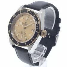 Tudor — Tudor Heritage Black Bay 79733N Automatic 41mm Box Papers Gold — Watch — resale
