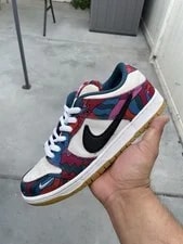 Nike SB Dunk Low Parra Abstract Art Size 9 DH7695-600 2