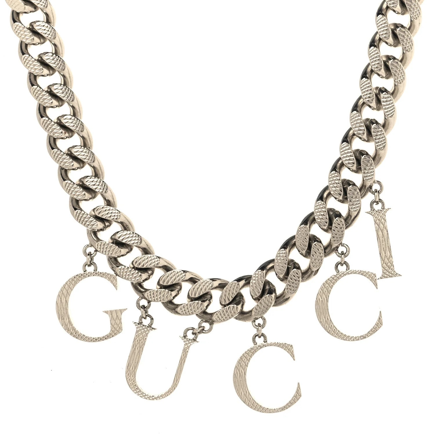 Gucci — Metal Script Choker — Jewelry — resale