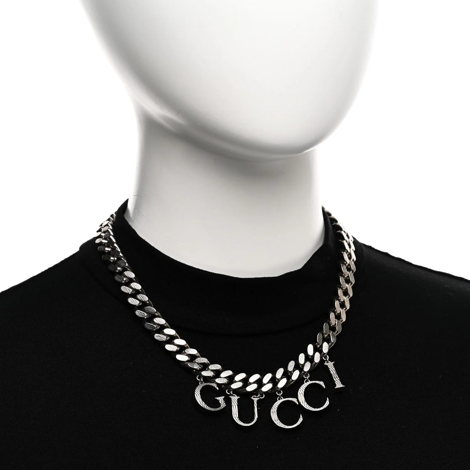 Metal Script Choker 2