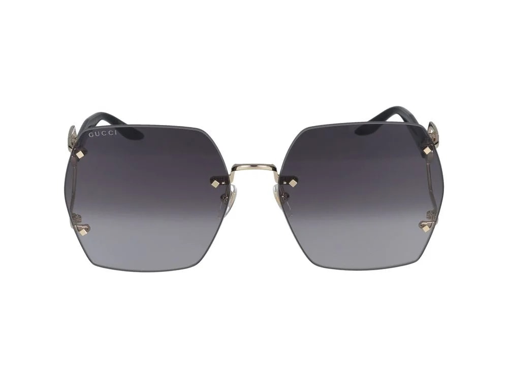 Gucci Gg1562s Oversized Rimless Metal Sunglasses — 4