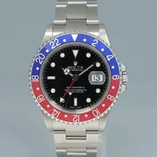 2004 Rolex GMT-Master II Pepsi 40mm Steel 16710 NO Holes Black Box 2