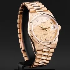Rolex Datejust 31, 68278, Yellow Gold, Champagne Jubilee Diamond Dial, Presid... 3