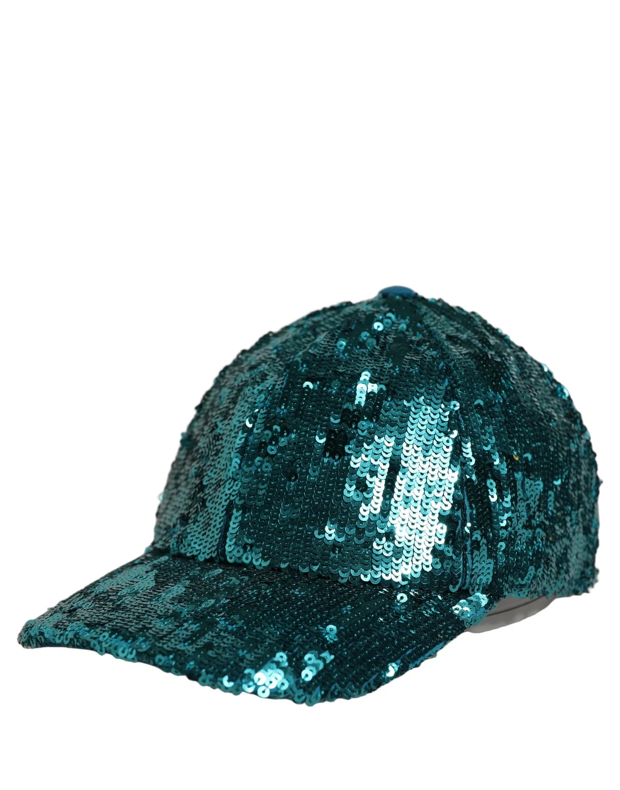 Dolce & Gabbana Cotton Sequin Baseball Cap 6 Panels Hat 2