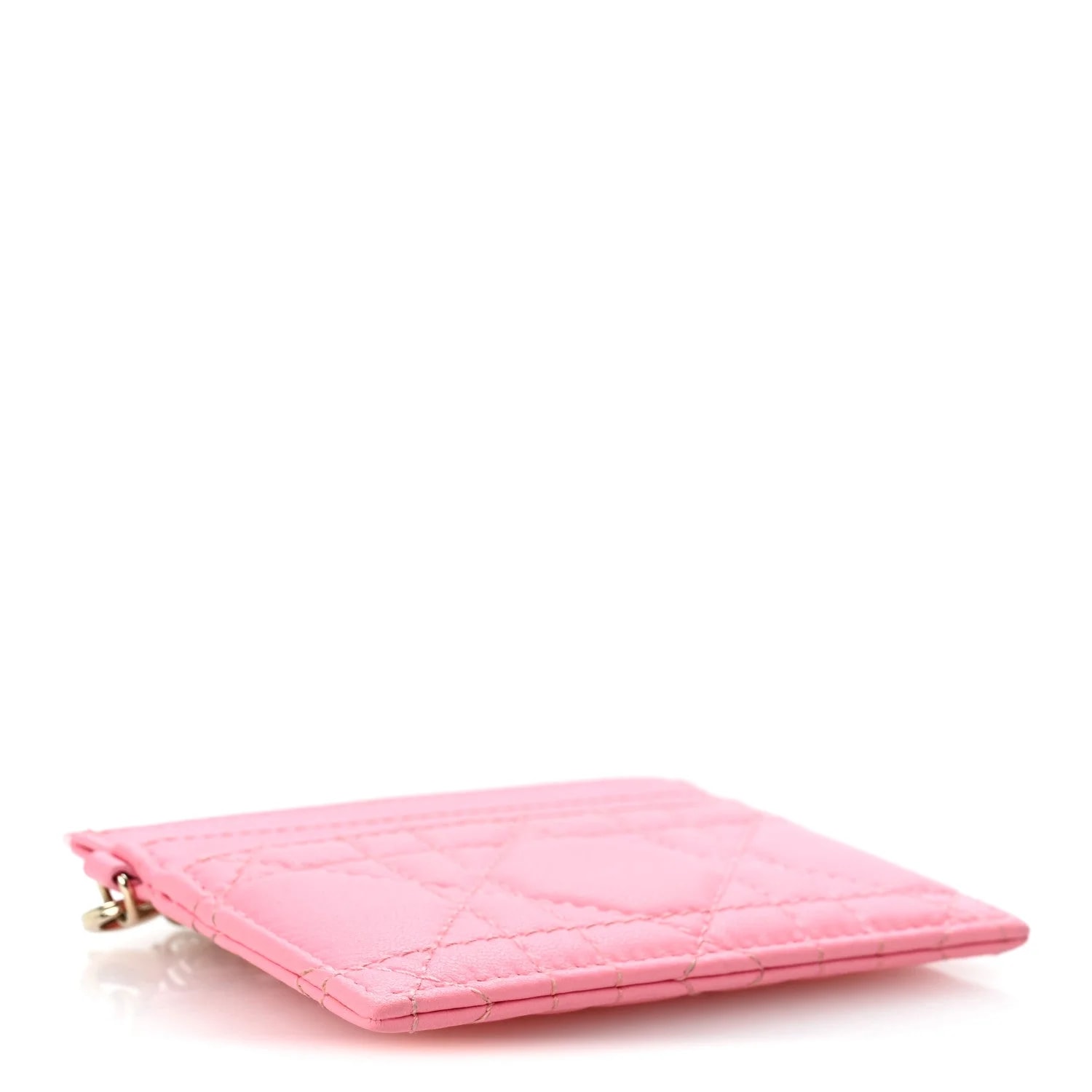 Lady Dior Card Holder Strawberry 4