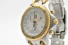 New Battery! TAG Heuer S/el CG1120-0 Chronograph 39mm Qz 4
