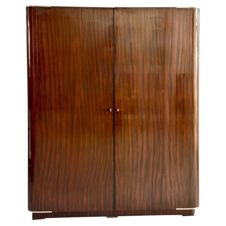 Ralph Lauren Home — Ralph Lauren Home Art Deco-Style Gentleman's Wardrobe / Bar Cabinet — Furniture — resale