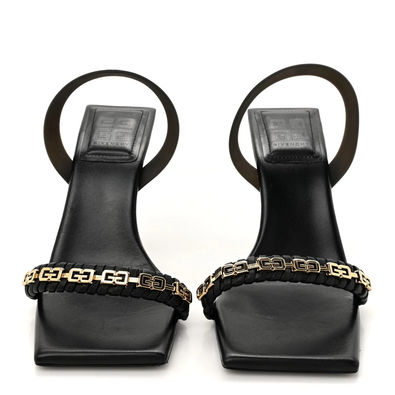 Smooth G Woven Slingback 90mm 3