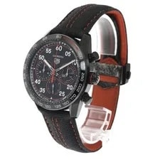 TAG Heuer Carrera Chronograph X Porsche Orange Racing CBN2A1M 44mm SS #C2884 2
