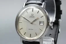 2025 Serviced *N * Omega de Ville Cal.1002 Silver Automaitc Japan 3