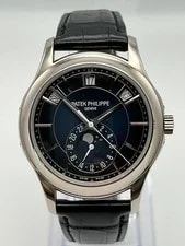 Patek Philippe Complications 5205G-013 Annual Calendar White Gold Blue Dial 3