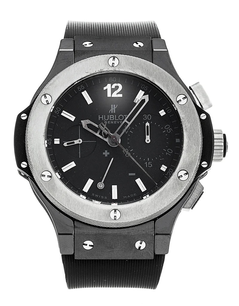 Worldofluxuryus — Hublot Big Bang Split-Second Ice Bang Ceramic Limited Edition — Watch — resale